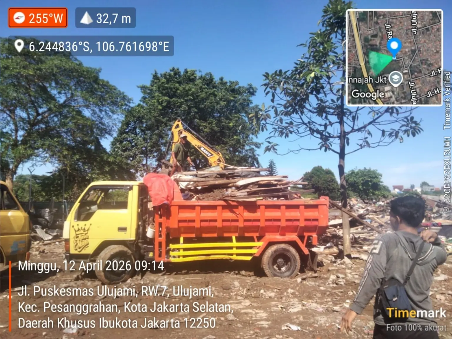 Dokumentasi proyek Cut and Fill Jasa Angkut Laksana