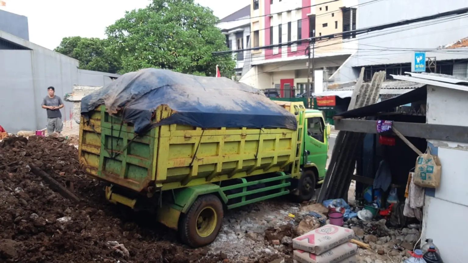 Dokumentasi proyek Cut and Fill Jasa Angkut Laksana